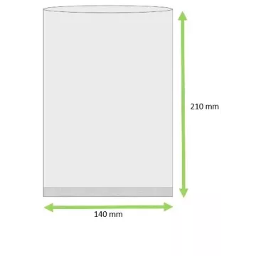 Schlauchbeutel PA/PE 140x210mm, 90 my Produktnummer : 80085