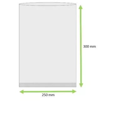 Worek rękawowy PA/PE 250x300mm, 90 my Numer produktu : 80016