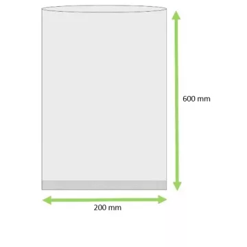 Worek rękawowy PA/PE 200x600mm, 90 my Numer produktu : 206090