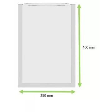 Siegelrandbeutel PA/PE 250x400mm, 90 my  Produktnummer : 25401000