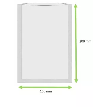 Siegelrandbeutel PA/PE 150x200mm, 90 my  Produktnummer : 80002