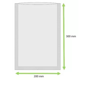 Siegelrandbeutel PA/PE 200x300mm, 90 my Produktnummer : 800005
